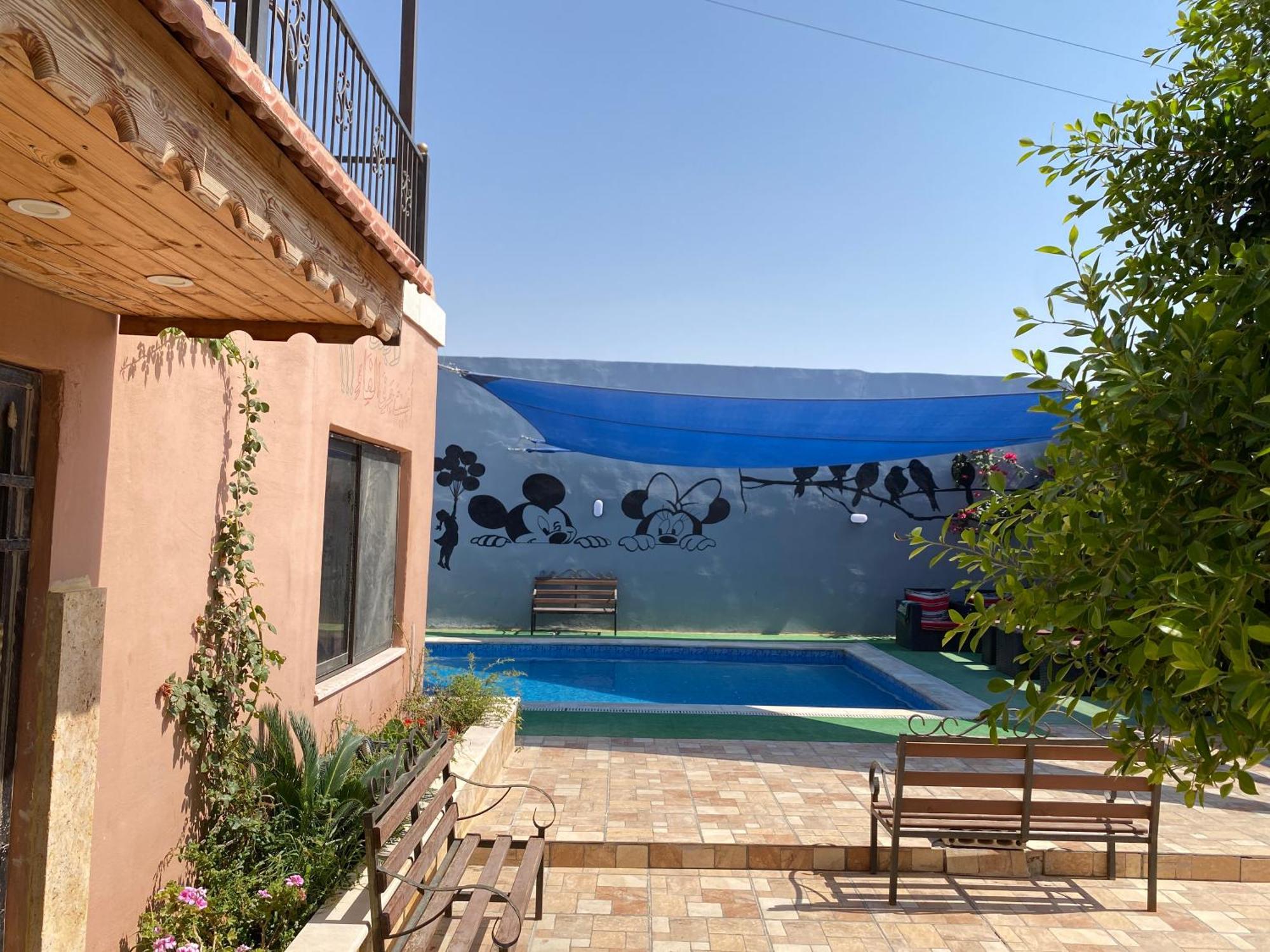 Jar Alqamar Chalet -شاليه جار القمر Джераш Екстериор снимка